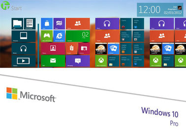 Microsoft Full Version Box Windows 10 Pro Retail Box For PC Laptop , Activation Guarantee