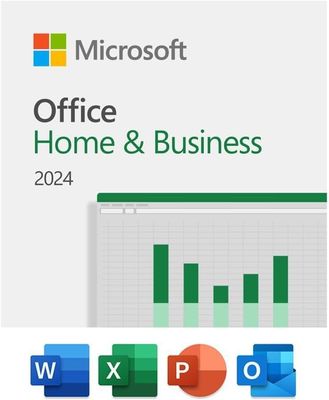 Microsoft Office Home & Business 2024: Licencia de por vida de compra única, compatible con Windows 10/11 y MacOS
