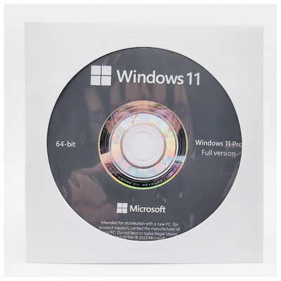 Microsoft Windows 11 Pro DVD OEM Inglés Licencia de creador de sistema legítimo para una PC