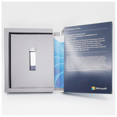 Licencia Transferible Retail de Microsoft Windows 11 Pro con Soporte Completo de Microsoft
