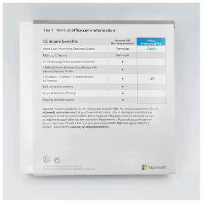 Microsoft Office 2021 Pro Plus Licencia de por vida clave de cuenta vinculante para Windows PC