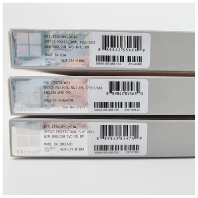 Clave de cuenta de Microsoft Office 2021 Professional Plus Activación Permanente Soporte para Múltiples Idiomas