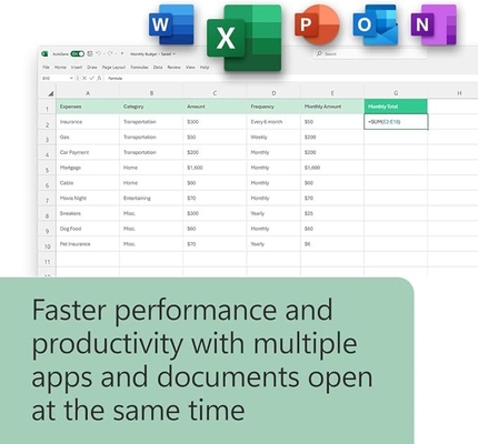Licencia perpetua de la clave de Microsoft Office 2024 para Windows/Mac