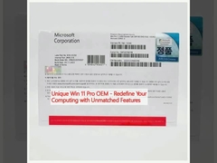 Unico Win 11 Pro OEM - Redefine su computación con características inigualables