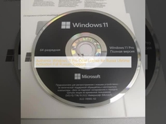 Auténtica licencia de Windows 11 Pro OEM para Rusia Activación de por vida Soporte completo en ruso