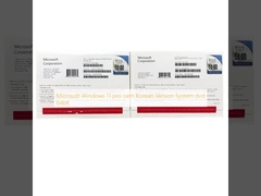 Microsoft Windows 11 Pro OEM versión coreana Sistema de DVD de 64 bits