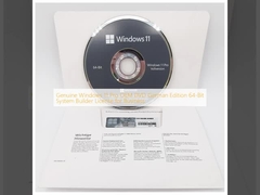 Windows 11 Pro DVD original de edición alemana de 64 bits Licencia de desarrollador de sistemas para empresas