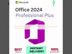 Clave vinculante minorista genuina de Microsoft Office 2024 Pro Plus para uso personal empresarial